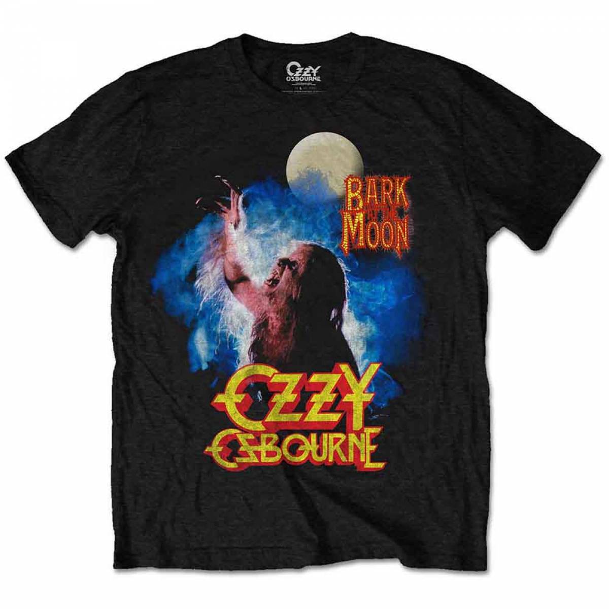 【予約商品】OZZY OSBOURNE バンドTシャツ ユニセックス: Bark at the moon (Black) - BLACK