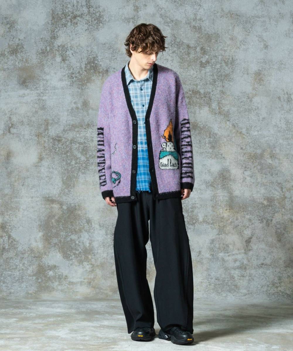 予約商品】glamb(グラム)GB0325/KNT02 : Lighter Cardigan