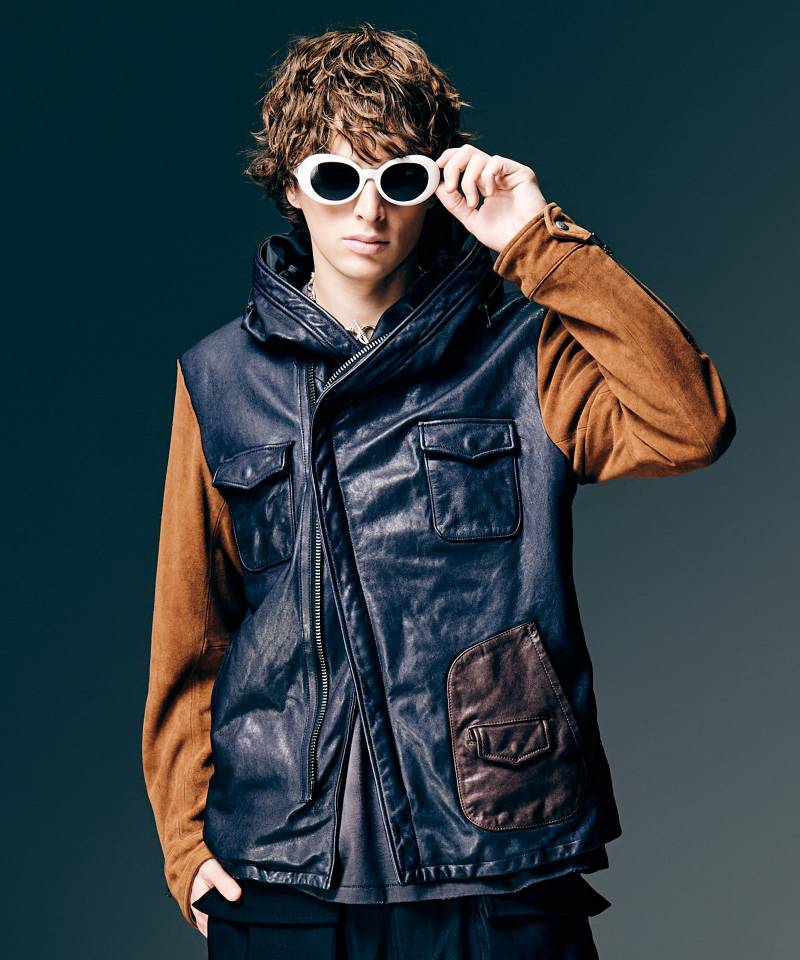 【予約商品】glamb(グラム) Carol Rosso Riders Jacket / キャロルロッソライダースジャケット - Multi