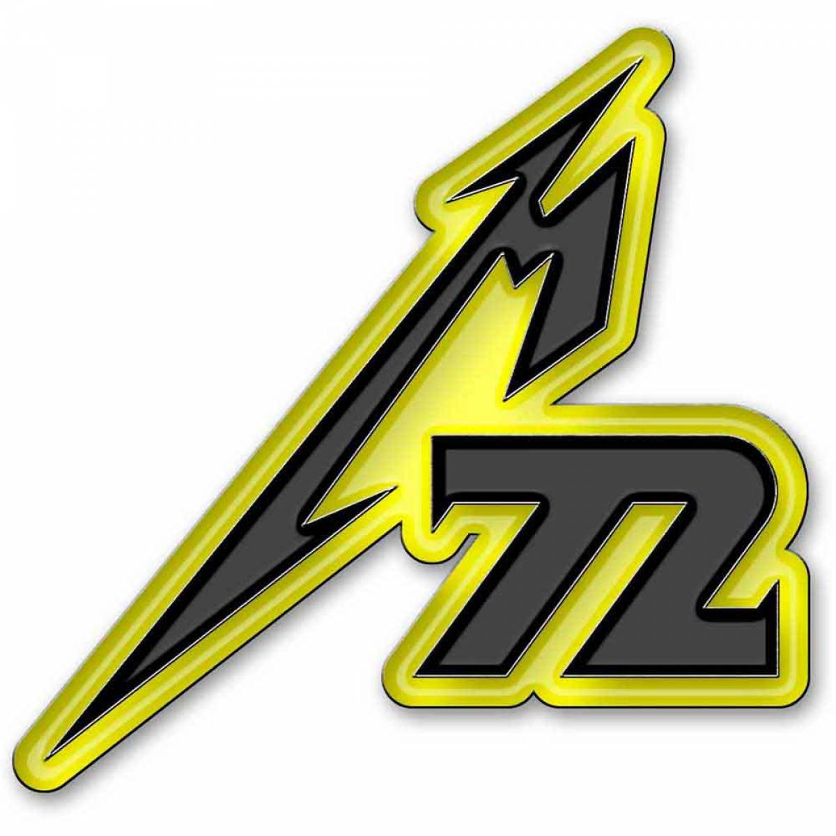 【予約商品】METALLICA Pin Badge: M72