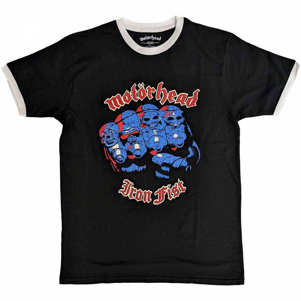 【予約商品】MOTORHEAD Unisex Ringer Tシャツ: Iron Fist
