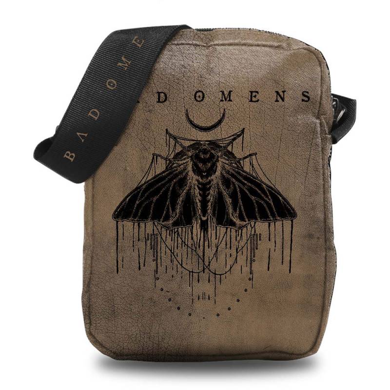 【予約商品】BAD OMENS Crossbody Bag: Moth (Black)