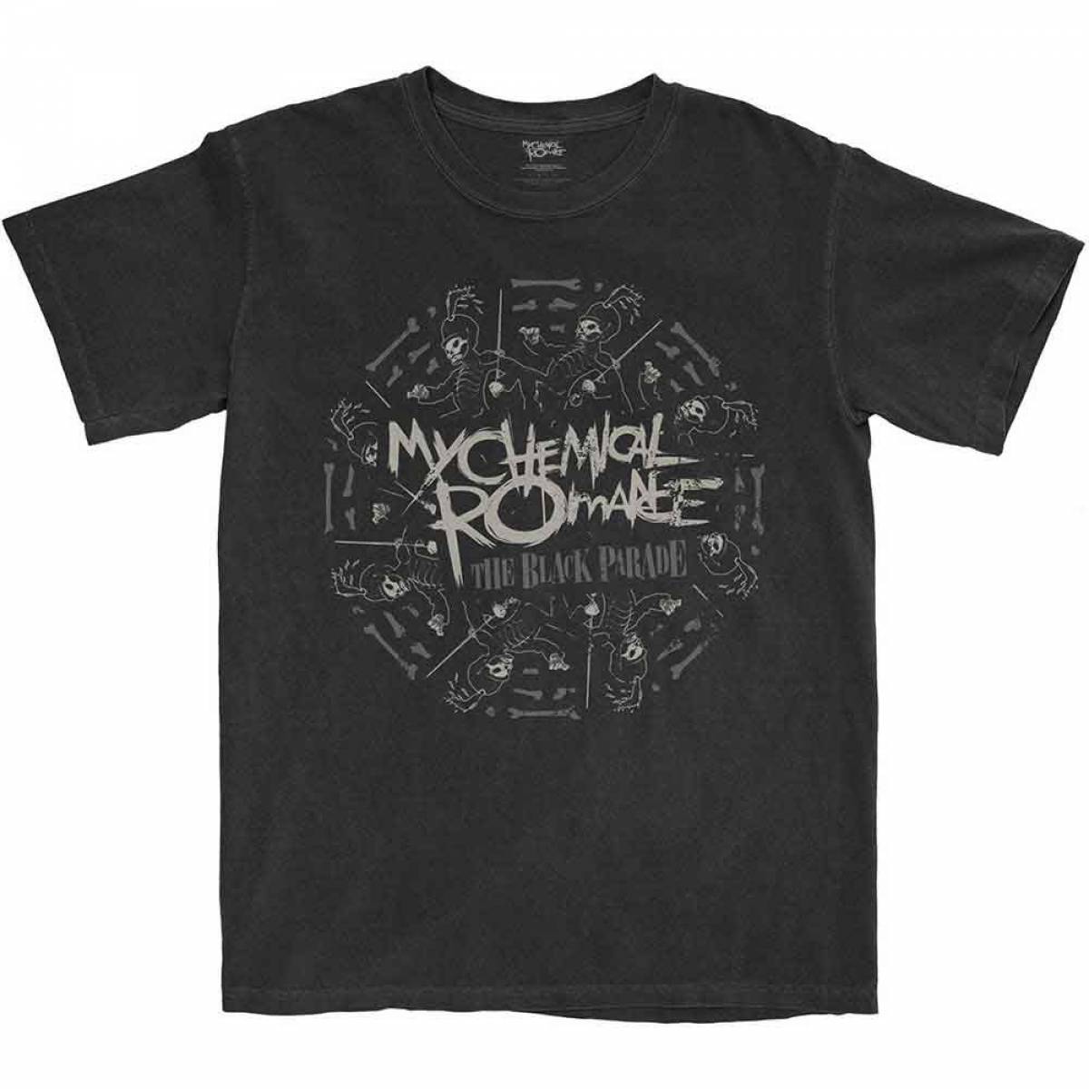 【予約商品】MY CHEMICAL ROMANCE ユニセックスTシャツ: Circle March