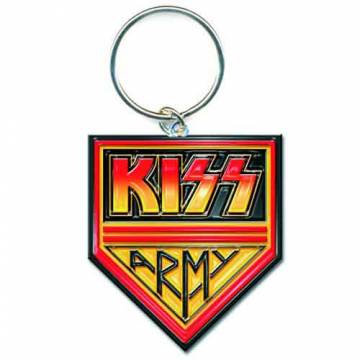 【予約商品】KISS Keychain: Army Pennant (Enamel In-fill)