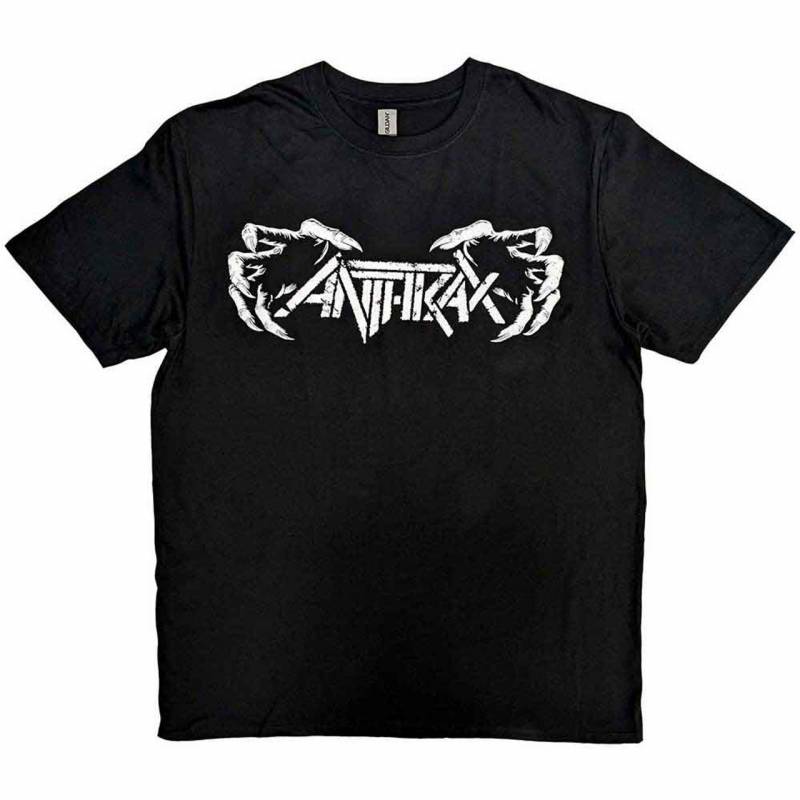 【予約商品】ANTHRAX バンドTシャツ ユニセックス: Death Hands (Black)