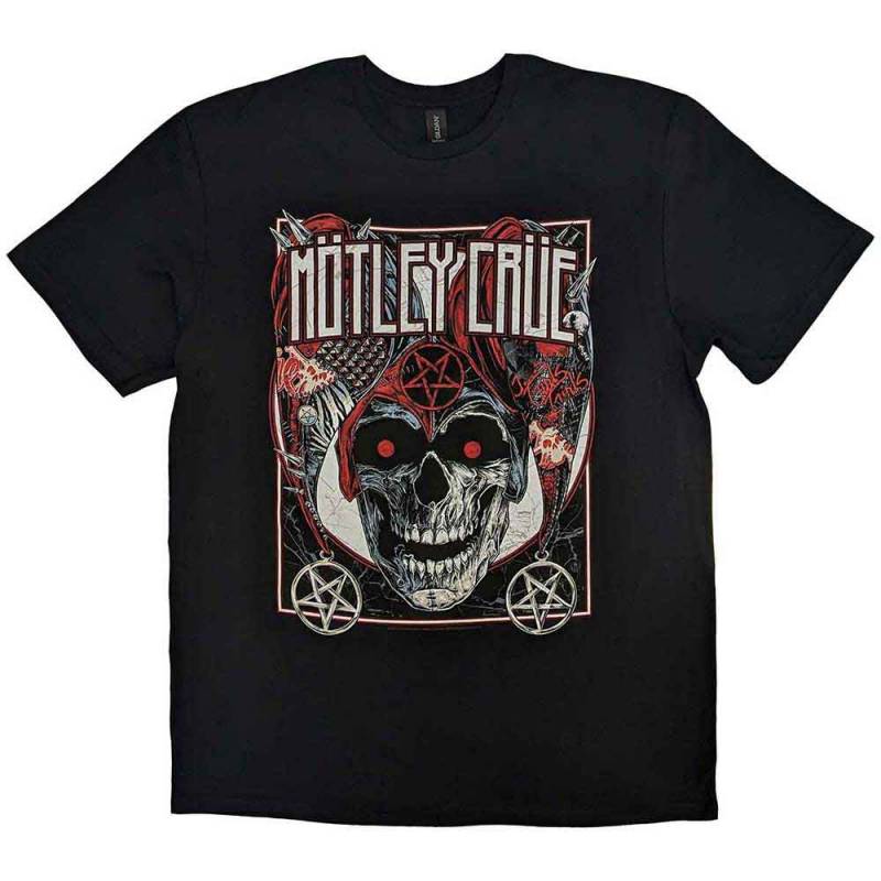 【予約商品】MOTLEY CRUE バンドTシャツ ユニセックス: Vegas (Black)