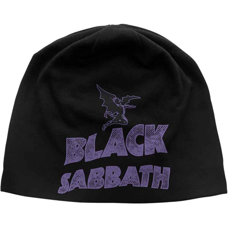 【予約商品】BLACK SABBATH Unisex Beanie Hat: Logo & Devil (Black)