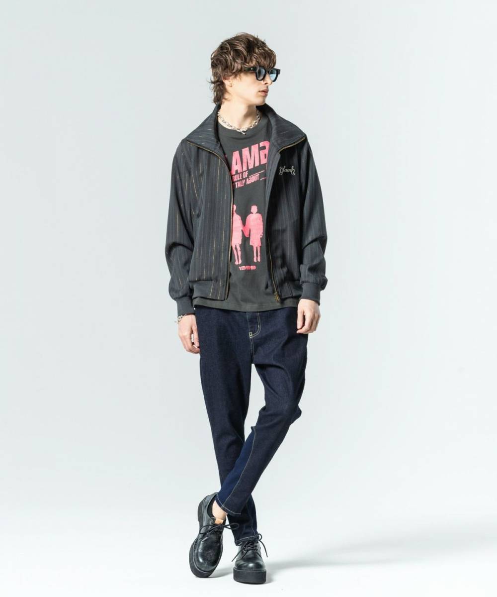 予約商品】glamb(グラム)GB0225/JKT01 : Sparkle Stripe Track