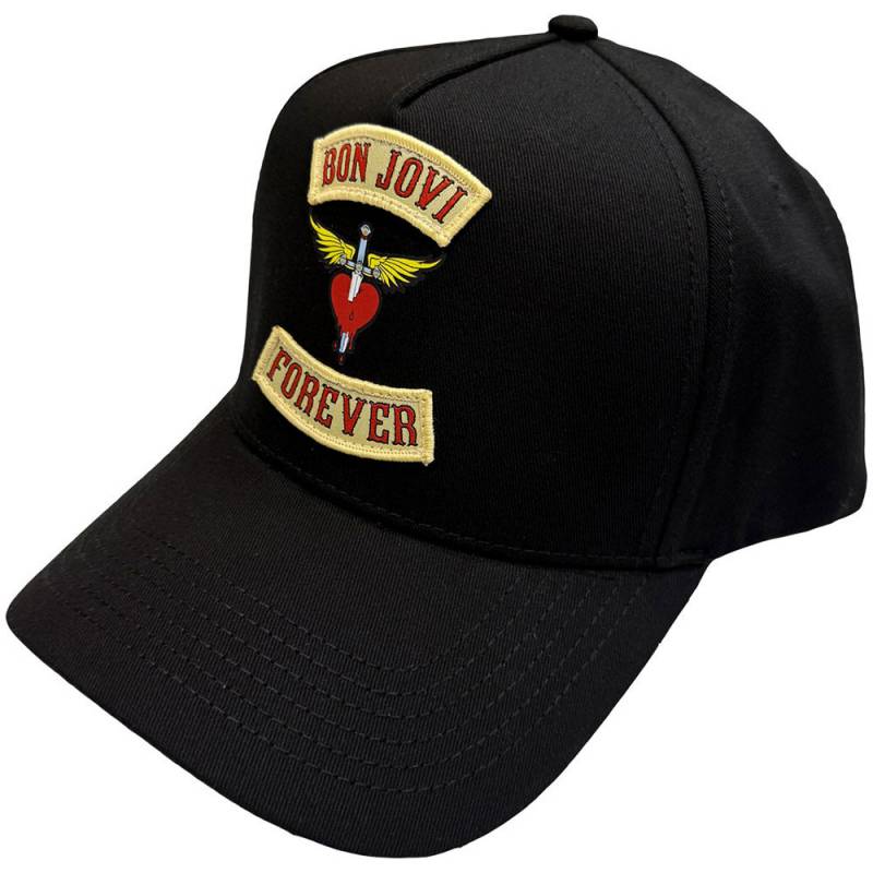 【予約商品】BON JOVI Unisex Baseball Cap: Forever (Black)