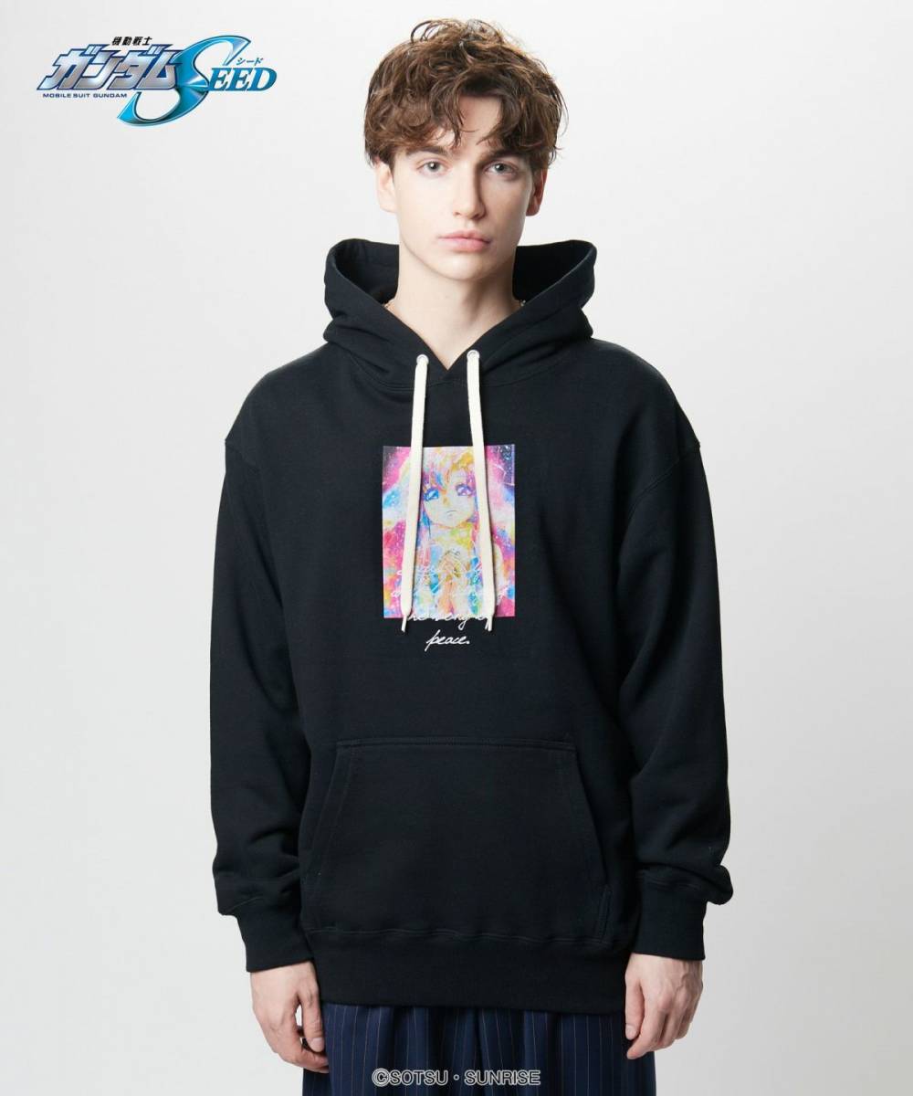 【予約商品】glamb(グラム) GB0125/GS06 : Lacus Clyne Hoodie / ラクスクラインフーディ - Black