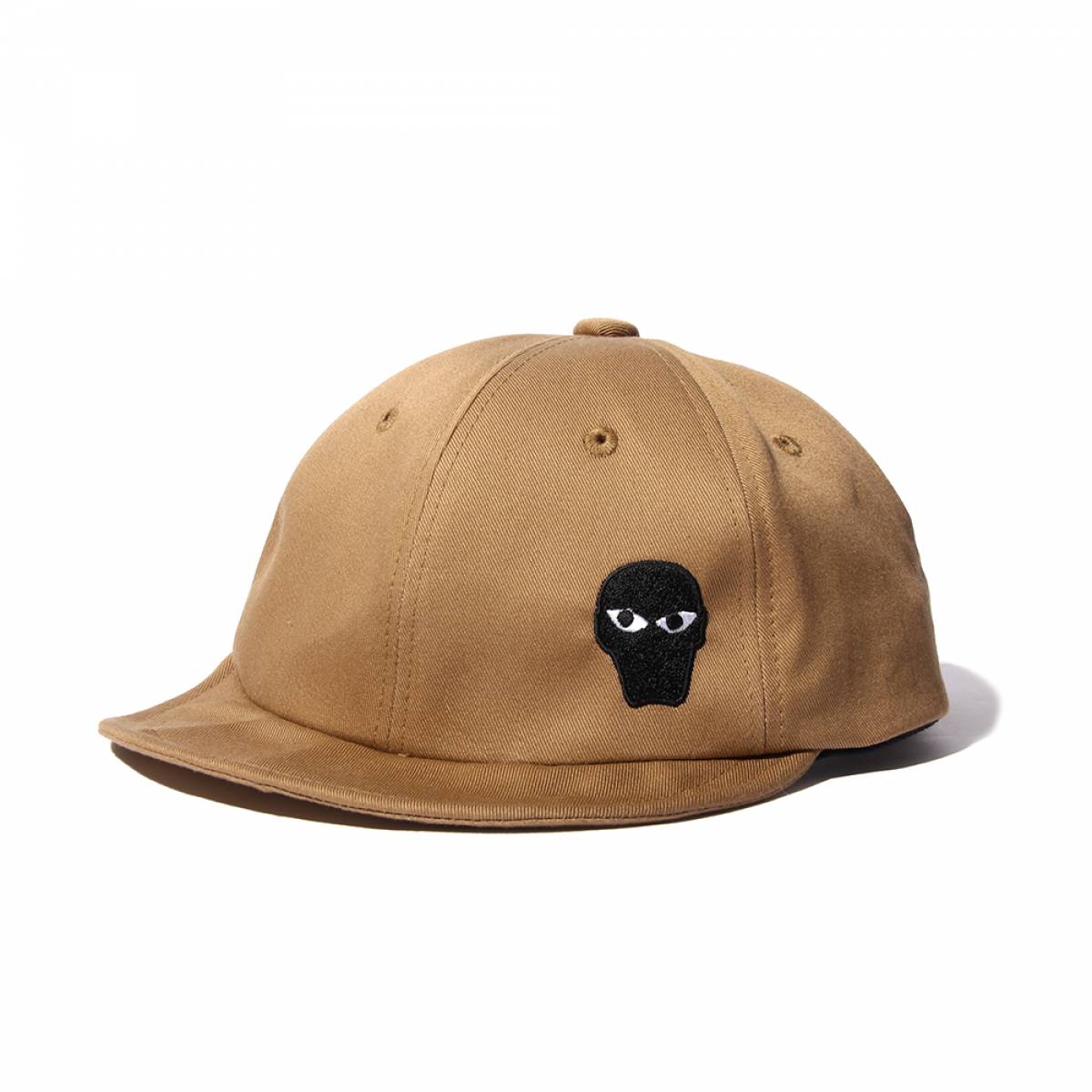 【予約商品】PUNK DRUNKERS 目ぱっちりつば小さめCAP - BEIGE
