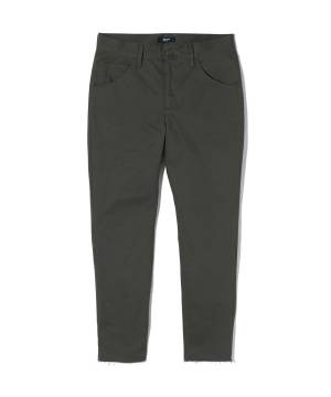 【予約商品】glamb(グラム) GB0424/P07 : Cut Off Chino Pants / カットオフチノパンツ - Khaki