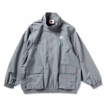 【予約商品】PUNK DRUNKERS (パンクドランカーズ) テックナイロンJKT / 上 - GRAY