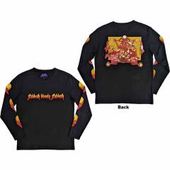 【予約商品】BLACK SABBATH Unisex Long Sleeve バンドTシャツ: Bloody Sabbath (Black) (Back & Sleeve Print)