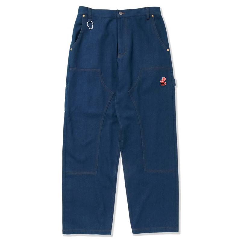 【予約商品】PUNK DRUNKERS (パンク・ドランカーズ) NOTペインターBUTペインターパンツ - INDIGO