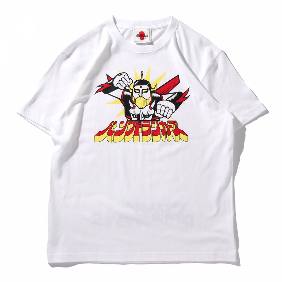 PUNK DRUNKERS (パンクドランカーズ) アイツロボTEE - WHITE