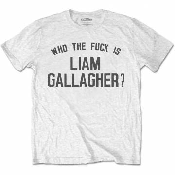【予約商品】LIAM GALLAGHER ユニセックスTシャツ: Who the Fuck…