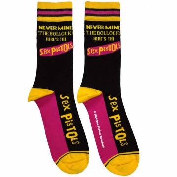 【予約商品】THE SEX PISTOLS Unisex Ankle Socks: Never Mind The Bollocks Stripes