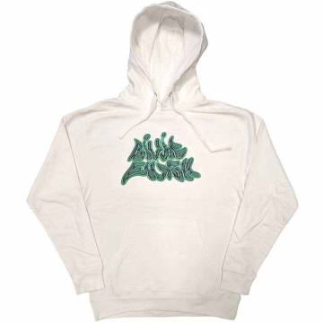 【予約商品】BILLIE EILISH Unisex Pullover Hoodie: Graffiti Logo - WHITE