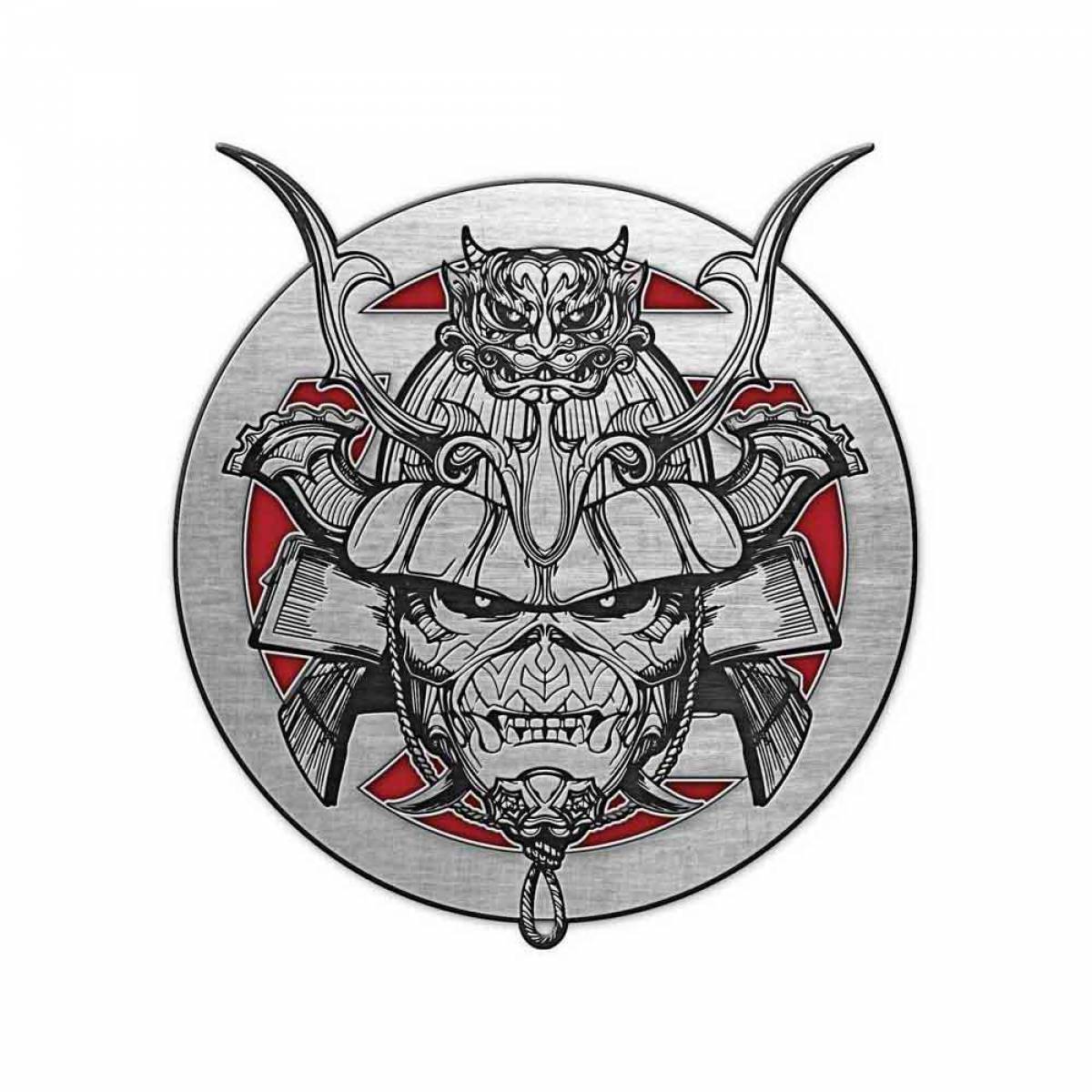 【予約商品】IRON MAIDEN Pin Badge: Senjutsu (Enamel In-Fill)