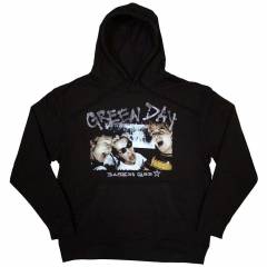 【予約商品】GREEN DAY Unisex Pullover Hoodie: Basket Case Star (Black) - BLACK