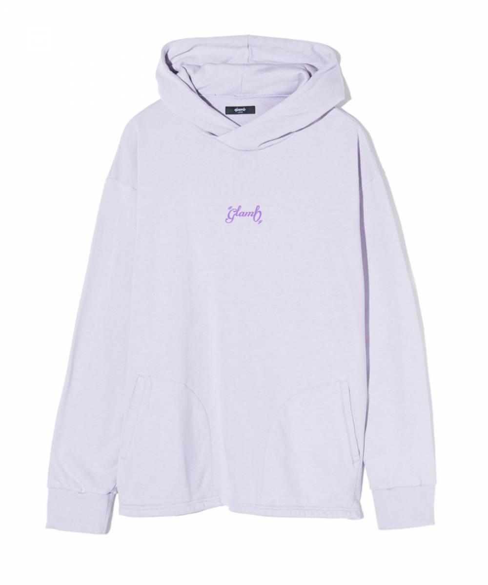 【予約商品】glamb(グラム) GB0424/CS02 : Melting Flower Hoodie / メルティングフワラーフーディ - Lavender