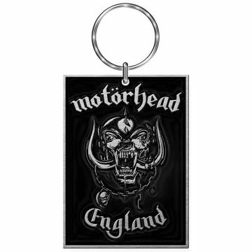 【予約商品】MOTORHEAD Keychain: England (Enamel In-Fill)