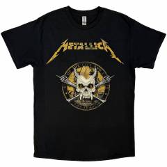 【予約商品】METALLICA バンドTシャツ ユニセックス: Scary Guy Seal (Black)