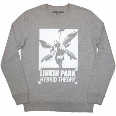 【予約商品】LINKIN PARK Unisex Sweatshirt: Soldier Hybrid Theory (Grey) - GREY