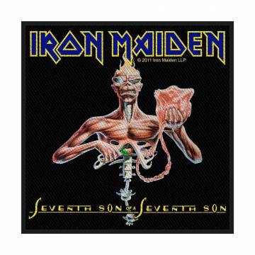 【予約商品】IRON MAIDEN Woven Patch: Seventh Son (Retail Pack) (Standard)