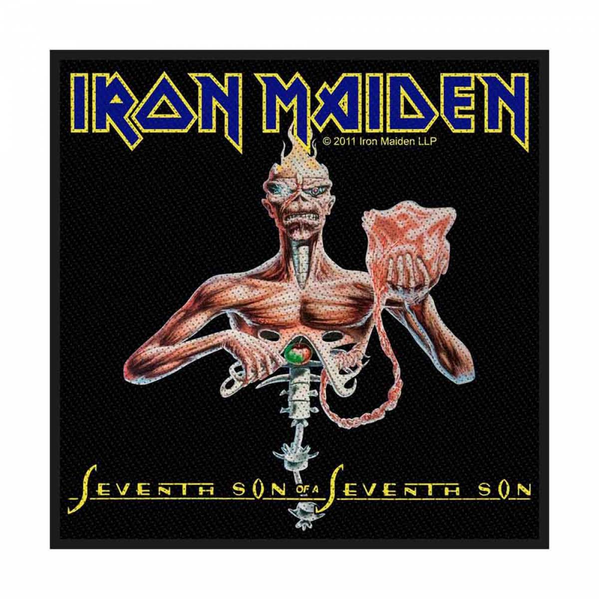 【予約商品】IRON MAIDEN Standard Woven Patch: Seventh Son (Retail Pack)