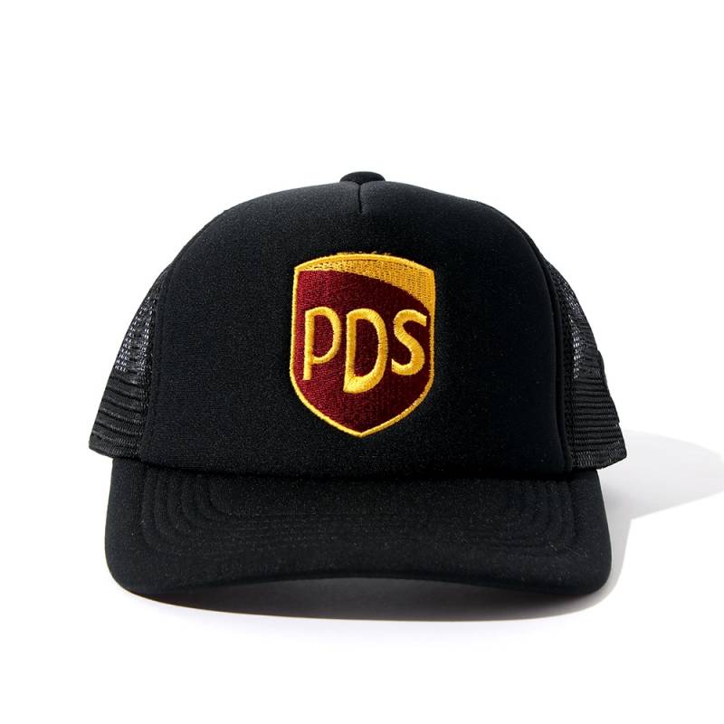 【予約商品】PUNK DRUNKERS (パンク・ドランカーズ) PDSエンブレムメッシュCAP - BLACK