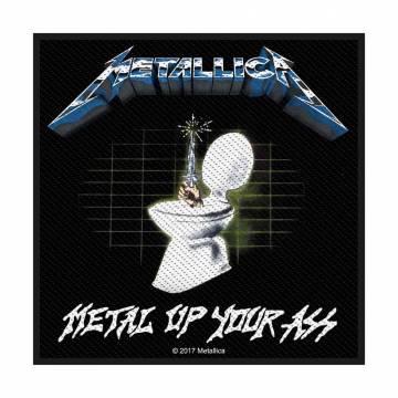 【予約商品】METALLICA Woven Patch: Metal Up Your Ass (Standard)