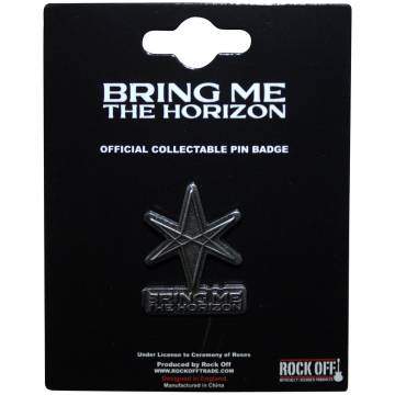 【予約商品】BRING ME THE HORIZON Pin Badge: 6-Point Star