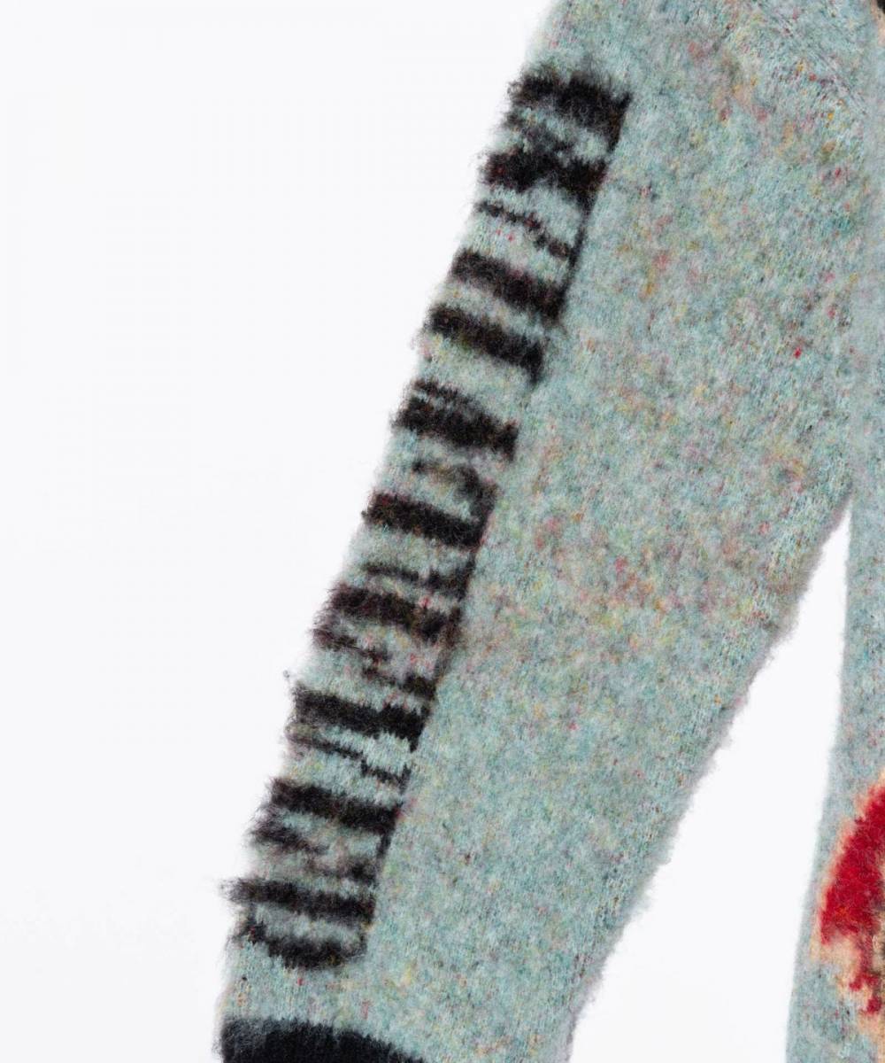 glamb(グラム)GB0125/KNT02 : Weeping Man Cardigan / ウィー glamb(グラム)GB0125/KNT02 : Weeping Man Cardigan / ウィー
