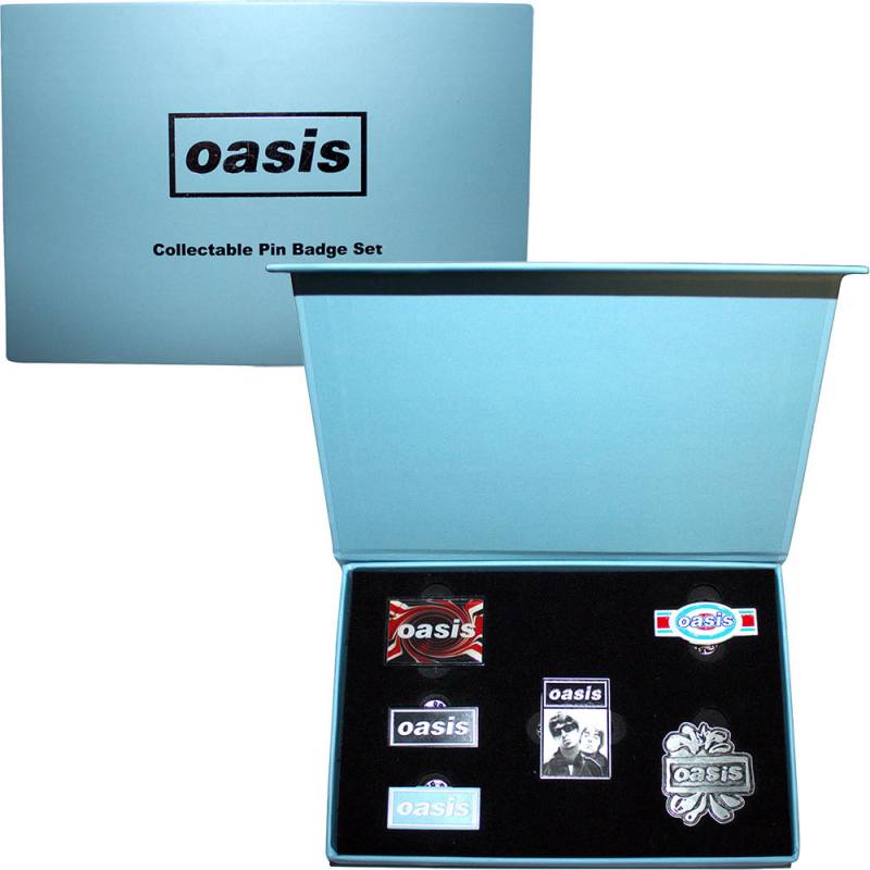 【予約商品】OASIS Pin Badge Set: Logos