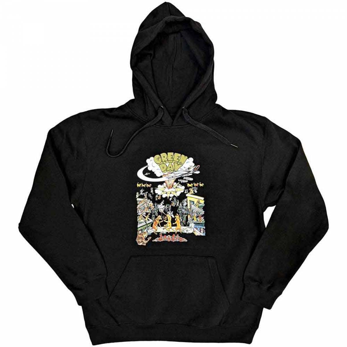 【予約商品】GREEN DAY Unisex Pullover Hoodie: 1994 Tour - BLACK