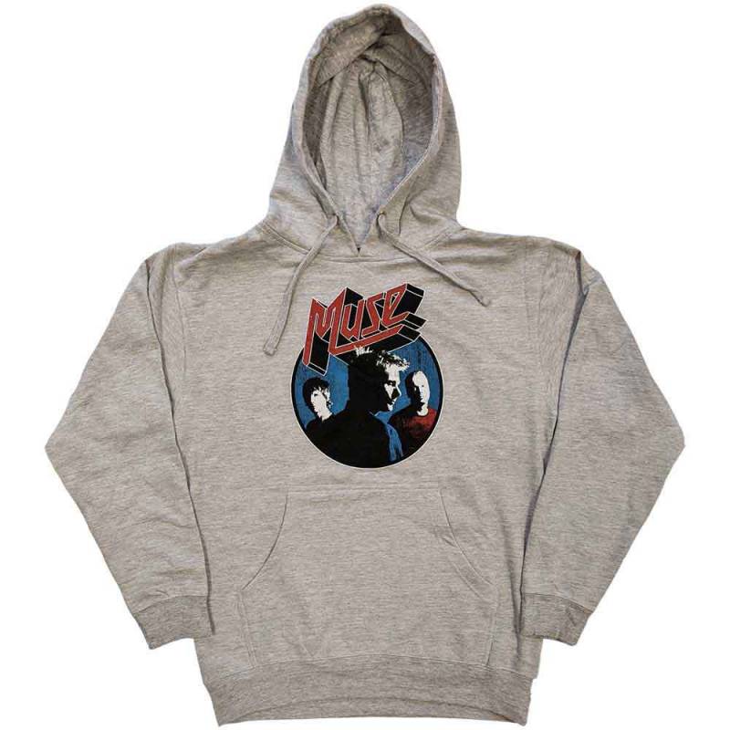 【予約商品】MUSE Unisex Pullover Hoodie: Get Down Bodysuit (Grey)