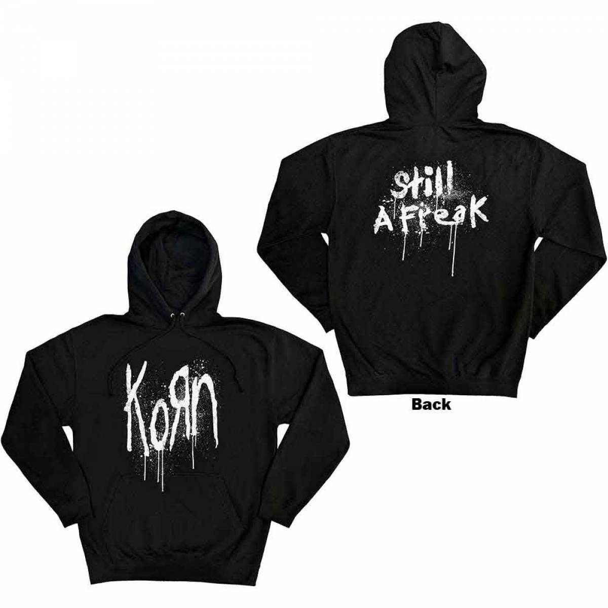 【予約商品】KORN Unisex Pullover Hoodie: Still A Freak (Back Print)