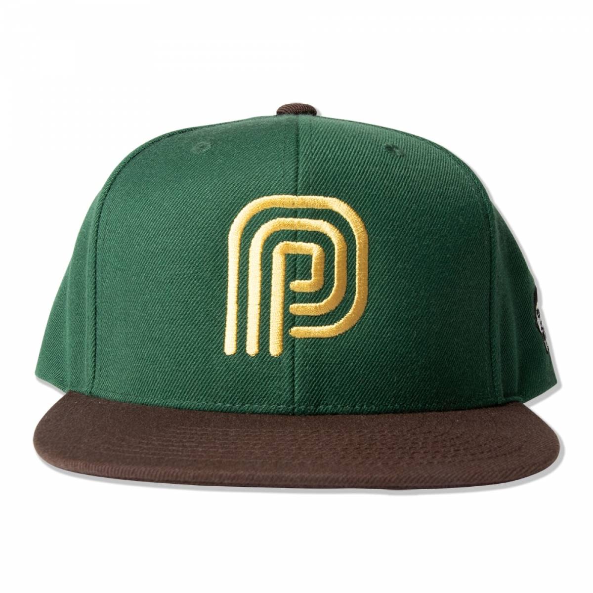 【予約商品】PUNK DRUNKERS (パンクドランカーズ) レトロなP.CAP - GREEN