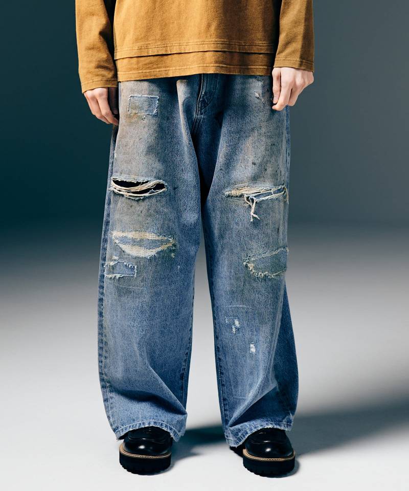 【予約商品】glamb(グラム)Rebirth Denim / リバースデニム - Indigo