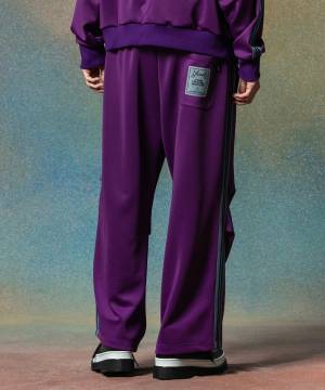【予約商品】glamb(グラム)GB0225/TG07 : TIME TRAVELER Jersey Pants (GEAR 007) / タイムトラベラージャージパンツ - Purple