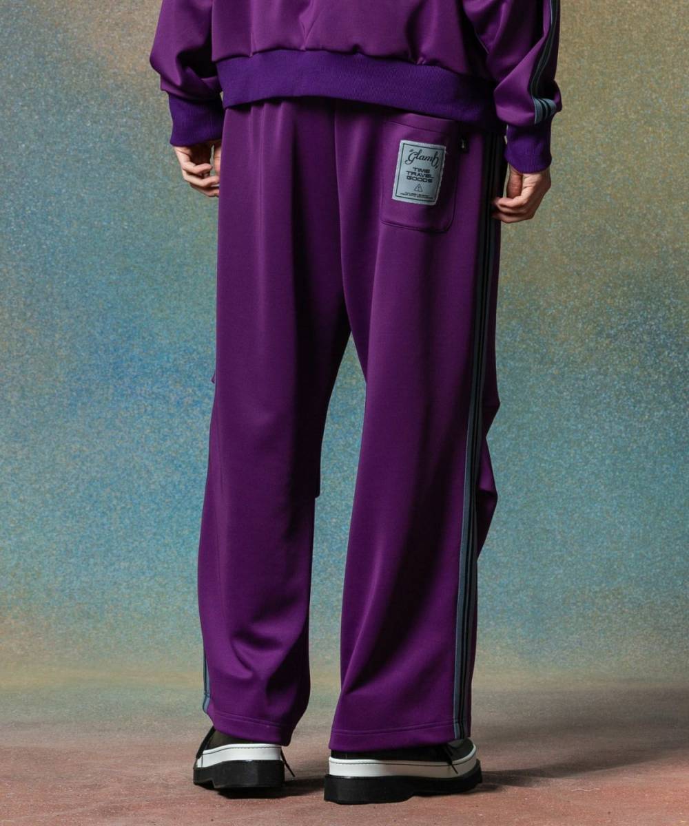 【予約商品】glamb(グラム)GB0225/TG07 : TIME TRAVELER Jersey Pants (GEAR 007) / タイムトラベラージャージパンツ - Purple