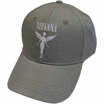 【予約商品】NIRVANA Unisex Baseball Cap: Angelic Mono (Green) - GREEN