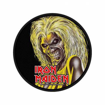 【予約商品】IRON MAIDEN Woven Patch: Killers Face (Retail Pack) (Standard)
