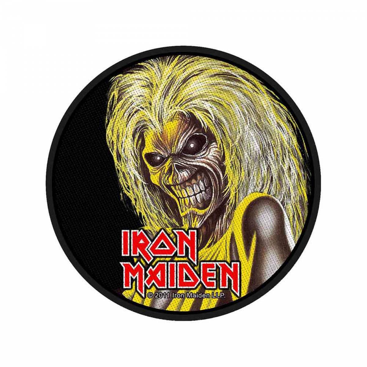 【予約商品】IRON MAIDEN Standard Woven Patch: Killers Face (Retail Pack)