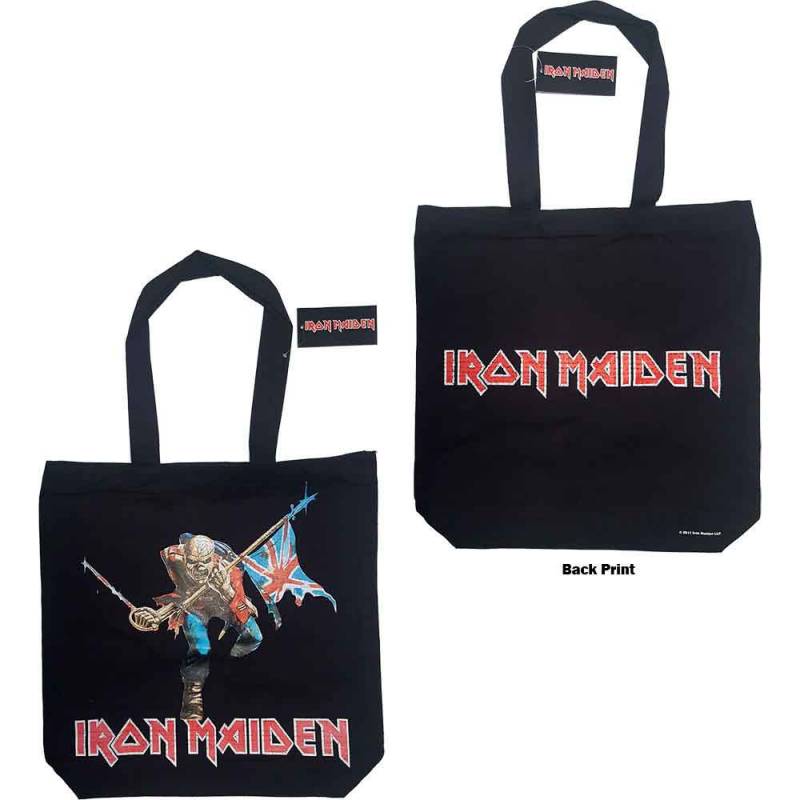 【予約商品】IRON MAIDEN Cotton Tote Bag: Trooper (Multicolour) (Back Print)