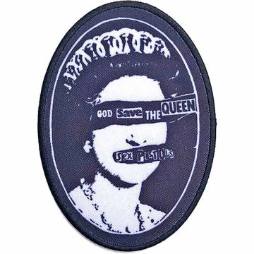 【予約商品】THE SEX PISTOLS Woven Patch: God Save The Queen (Standard)