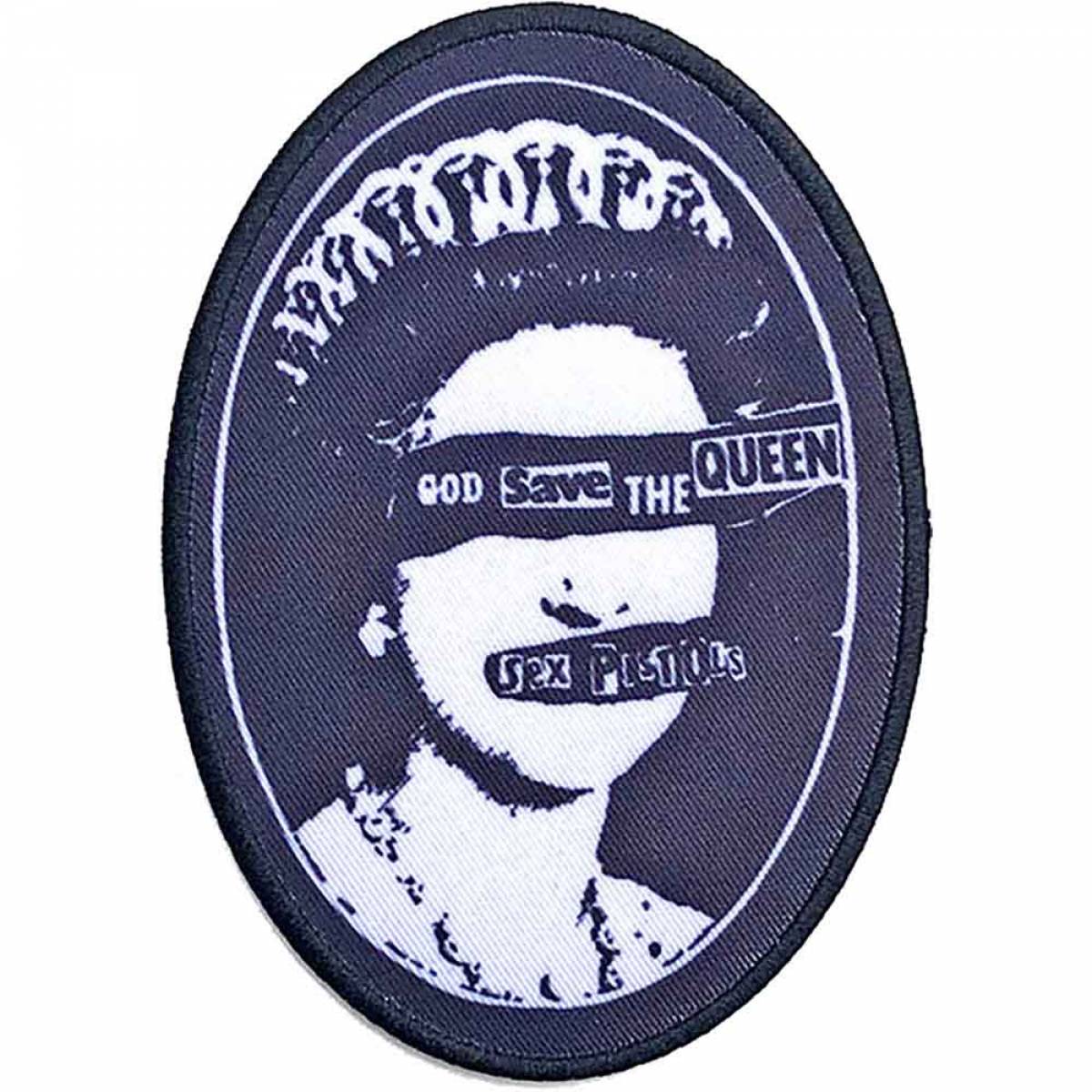 【予約商品】THE SEX PISTOLS Woven Patch: God Save The Queen (Standard)