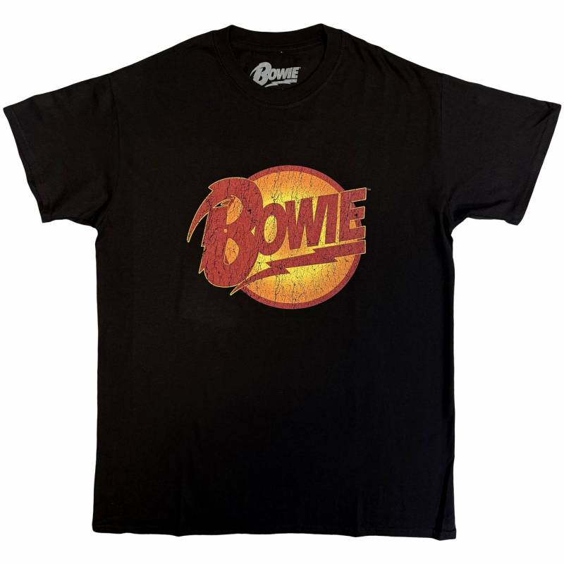 【予約商品】DAVID BOWIE バンドTシャツ ユニセックス: Diamond Dogs Vintage (Black)